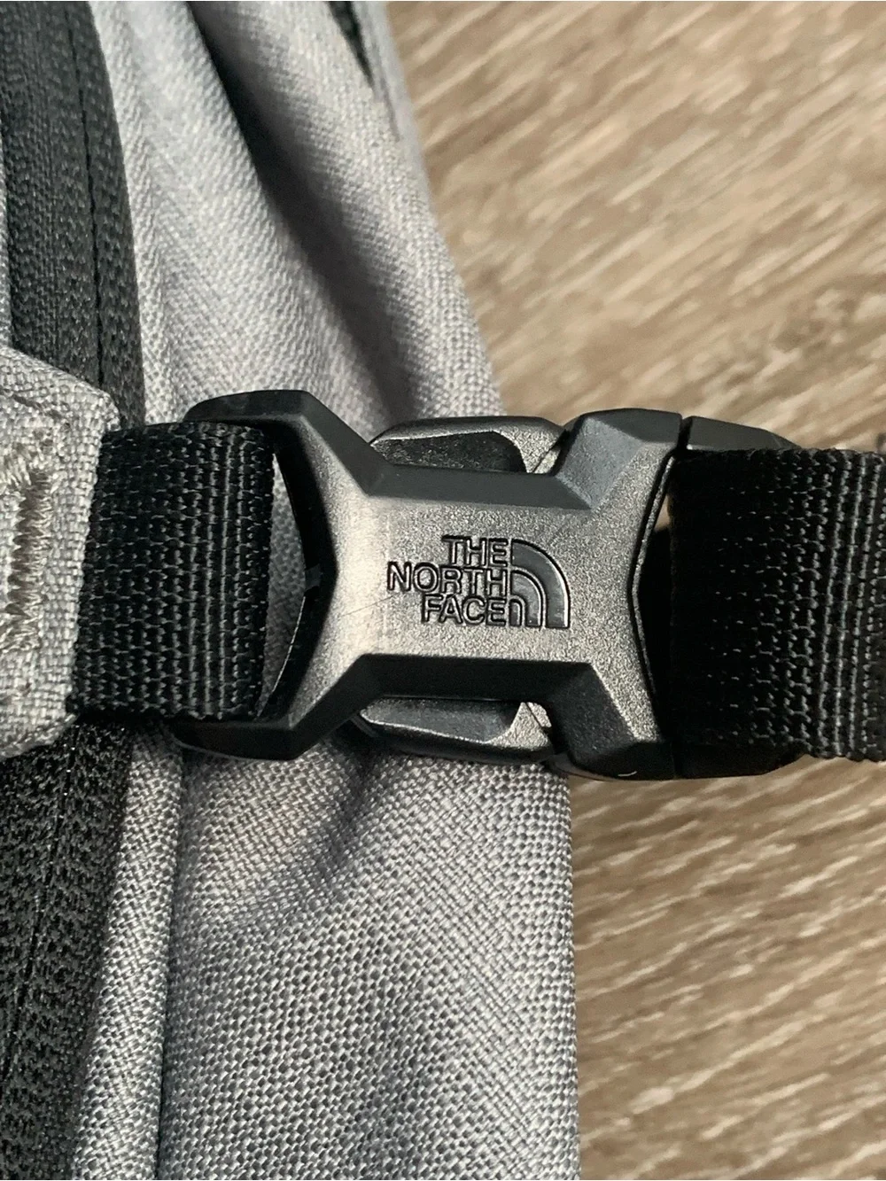 The North Face Generator Backpack  Laptop Zinc Gray Embroidered